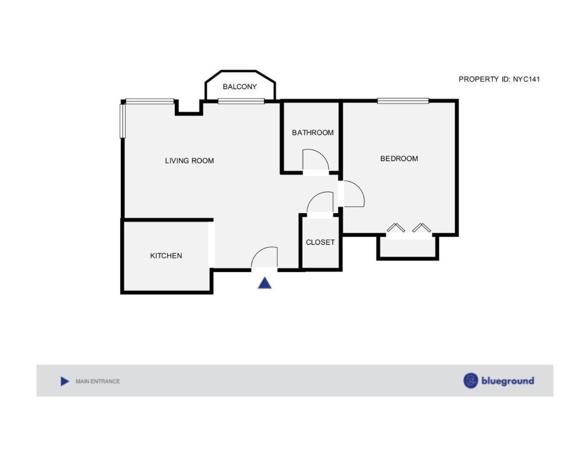 1br Nr Times Sq W Indoor Pool Gym Nyc-141 *
